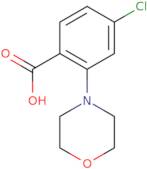 4-Chloro-2-morpholinobenzoic acid