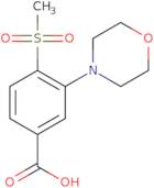 4-(Methylsulfonyl)-3-morpholinobenzoic acid
