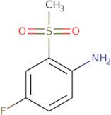 4-Fluoro-2-(methylsulfonyl)aniline