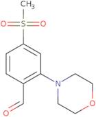 4-(Methylsulfonyl)-2-morpholinobenzaldehyde