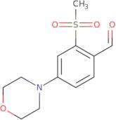 2-(Methylsulfonyl)-4-morpholinobenzaldehyde