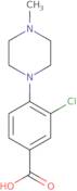 3-chloro-4-(4-methyl-1-piperazinyl)benzoic acid