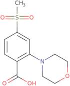 4-(Methylsulfonyl)-2-morpholinobenzoic Acid