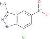 3-Amino-7-chloro-5-nitro-1H-indazole