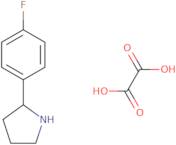 2-(4-Fluoro-phenyl)-pyrrolidine oxalic acid salt