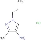 3-Methyl-1-propyl-1H-pyrazol-4-amine hydrochloride