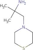 2-Methyl-1-(thiomorpholin-4-yl)propan-2-amine