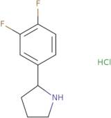 2-(3,4-Difluorophenyl)pyrrolidine hydrochloride