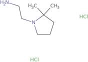 2-(2,2-Dimethylpyrrolidin-1-yl)ethan-1-amine dihydrochloride