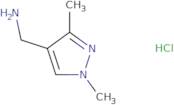 [(1,3-Dimethyl-1H-pyrazol-4-yl)methyl]amine hydrochloride