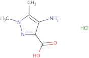 4-Amino-1,5-dimethyl-1H-pyrazole-3-carboxylic acid hydrochloride