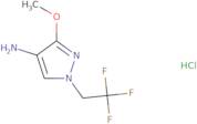 3-Methoxy-1-(2,2,2-trifluoroethyl)-1H-pyrazol-4-amine hydrochloride