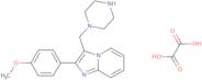 2-(4-Methoxy-phenyl)-3-piperazin-1-ylmethyl-imidazo[1,2-a]pyridine oxalic acid