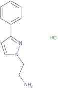 2-(3-Phenyl-1H-pyrazol-1-yl)ethan-1-amine hydrochloride