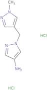 1-[(1-Methyl-1H-pyrazol-4-yl)methyl]-1H-pyrazol-4-amine dihydrochloride