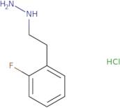 [2-(2-Fluorophenyl)ethyl]hydrazine hydrochloride