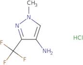 1-Methyl-3-(trifluoromethyl)-1H-pyrazol-4-amine hydrochloride