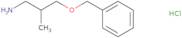 3-(Benzyloxy)-2-methylpropan-1-amine hydrochloride