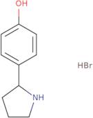 4-(Pyrrolidin-2-yl)phenol hydrobromide