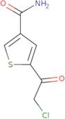 5-(2-Chloroacetyl)thiophene-3-carboxamide