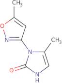 5-Methyl-1-(5-methyl-1,2-oxazol-3-yl)-2,3-dihydro-1H-imidazol-2-one