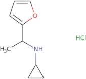 N-[1-(Furan-2-yl)ethyl]cyclopropanamine hydrochloride