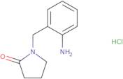 1-[(2-aminophenyl)methyl]pyrrolidin-2-one hydrochloride