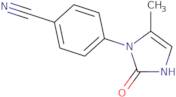 4-(5-Methyl-2-oxo-2,3-dihydro-1H-imidazol-1-yl)benzonitrile