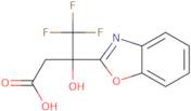 3-(1,3-Benzoxazol-2-yl)-4,4,4-trifluoro-3-hydroxybutanoic acid