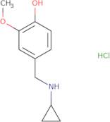 4-[(Cyclopropylamino)methyl]-2-methoxyphenol hydrochloride