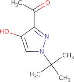 1-(1-tert-Butyl-4-hydroxy-1H-pyrazol-3-yl)ethanone