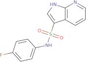 1H-Pyrrolo[2,3-b]pyridine-3-sulfonic acid (4-fluoro-phenyl)-amide