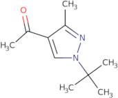 1-(1-tert-Butyl-3-methyl-1H-pyrazol-4-yl)ethan-1-one