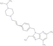 2-Ethyl-3-[4-[(E)-3-(4-isopropylpiperazin-1-yl)propenyl]benzyl]-5,7-dimethyl-3H-imidazo[4,5-b]pyridine