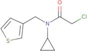 2-Chloro-N-cyclopropyl-N-[(thiophen-3-yl)methyl]acetamide