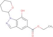 Ethyl 7-hydroxy-1-(tetrahydro-2H-pyran-2-yl)-1H-indazole-5-carboxylate