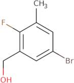 5-Bromo-2-fluoro-3-methylbenzyl alcohol