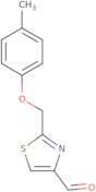 2-(4-Methylphenoxymethyl)-1,3-thiazole-4-carbaldehyde