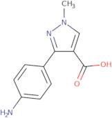 3-(4-Aminophenyl)-1-methyl-1H-pyrazole-4-carboxylic acid