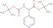 Boc-amino-pyridin-4-yl-acetic acid tert-butyl ester