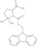 1-{[(9H-Fluoren-9-yl)methoxy]carbonyl}-5,5-dimethylpyrrolidine-2-carboxylic acid