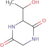 3-(1-Hydroxyethyl)piperazine-2,5-dione