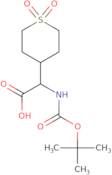 α-​[[(1,​1-​Dimethylethoxy)​carbonyl]​amino]​tetrahydro-​2H-​thiopyran-​4-​acetic acid 1,​1-​dio...