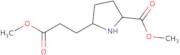 Methyl 5-(3-methoxy-3-oxopropyl)pyrrolidine-2-carboxylate