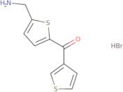 [5-(Aminomethyl)-2-thienyl](3-thienyl)methanone hydrobromide