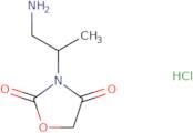 3-(1-Aminopropan-2-yl)oxazolidine-2,4-dione hydrochloride