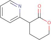 3-(Pyridin-2-yl)tetrahydro-2H-pyran-2-one