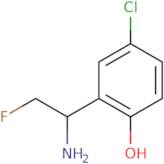 2-(1-Amino-2-fluoroethyl)-4-chlorophenol