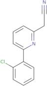 2-[6-(2-Chlorophenyl)pyridin-2-yl]acetonitrile