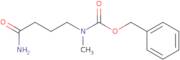 Benzyl 3-carbamoylpropylmethylcarbamate